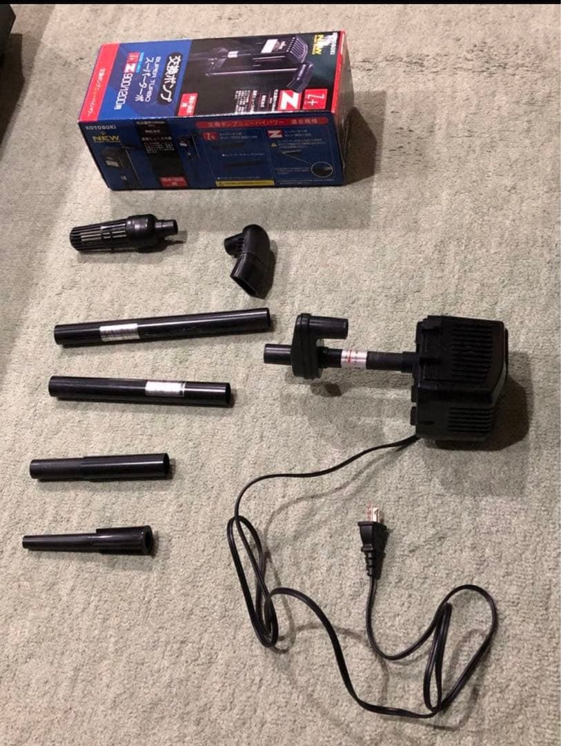 アクリル水槽 1200×500×500 上部濾過・交換ポンプ・蓋2枚！！