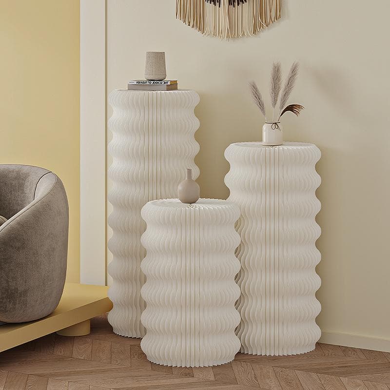 ディスプレイスタンド直径52cm高さ108㎝展示台 陳列台組立不要展示会イベント