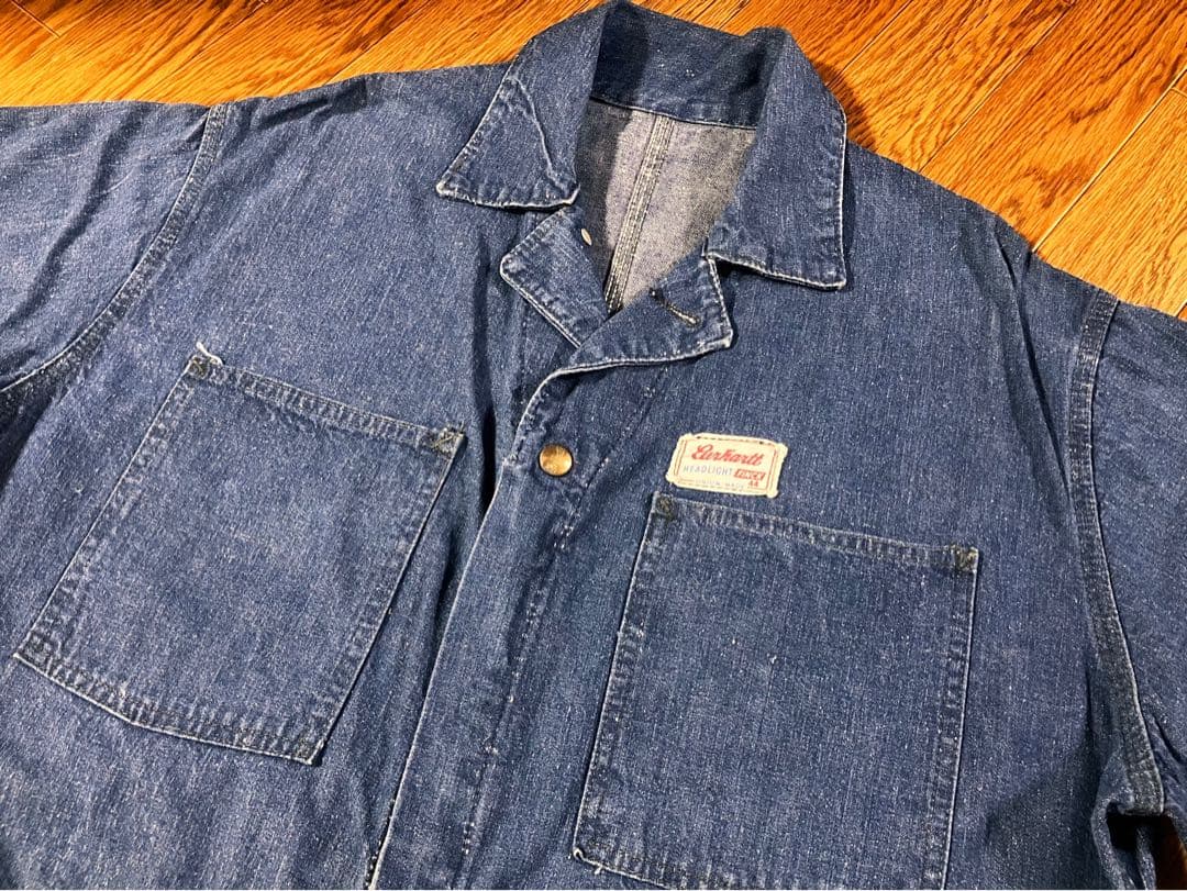60s Carhartt × HEAD LIGHT × FINK つなぎ M