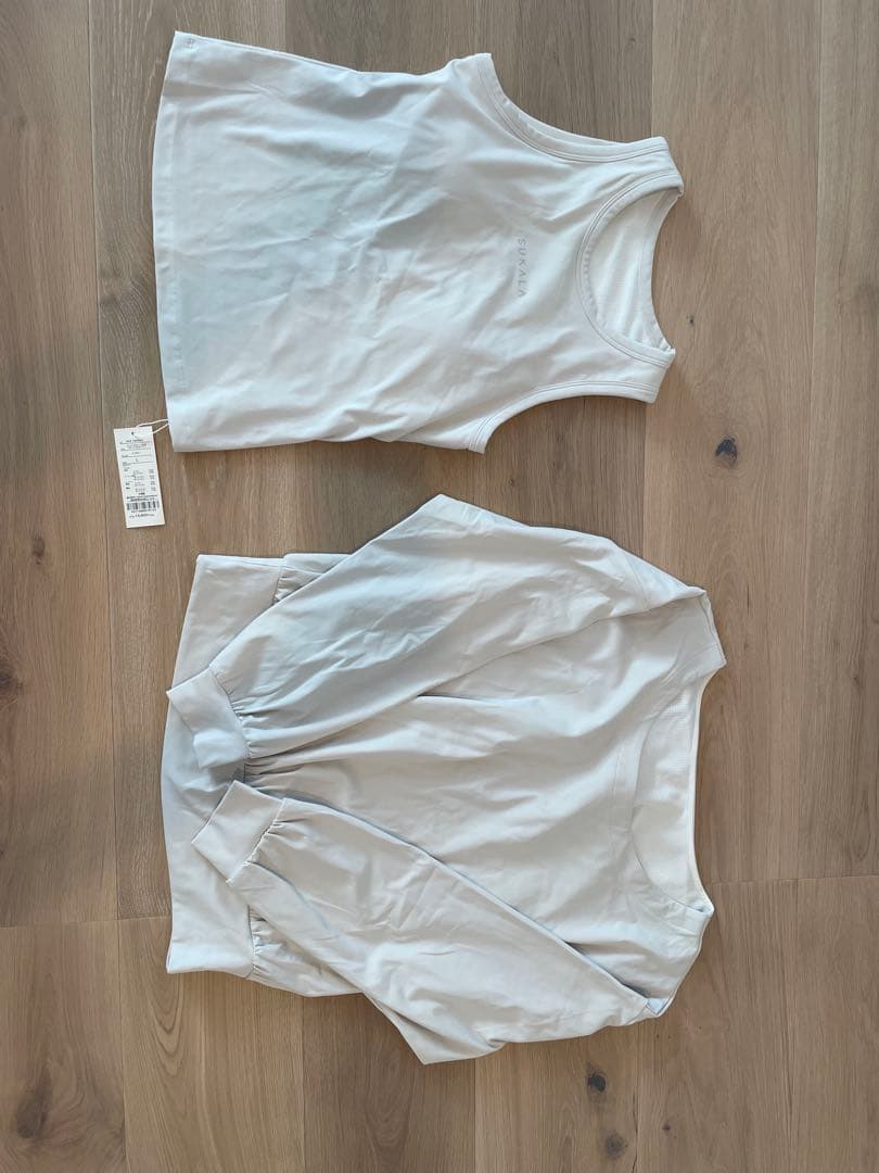 SUKALA アマスリブラトップ付バルーンプルオーバー ピラティス　ヨガ