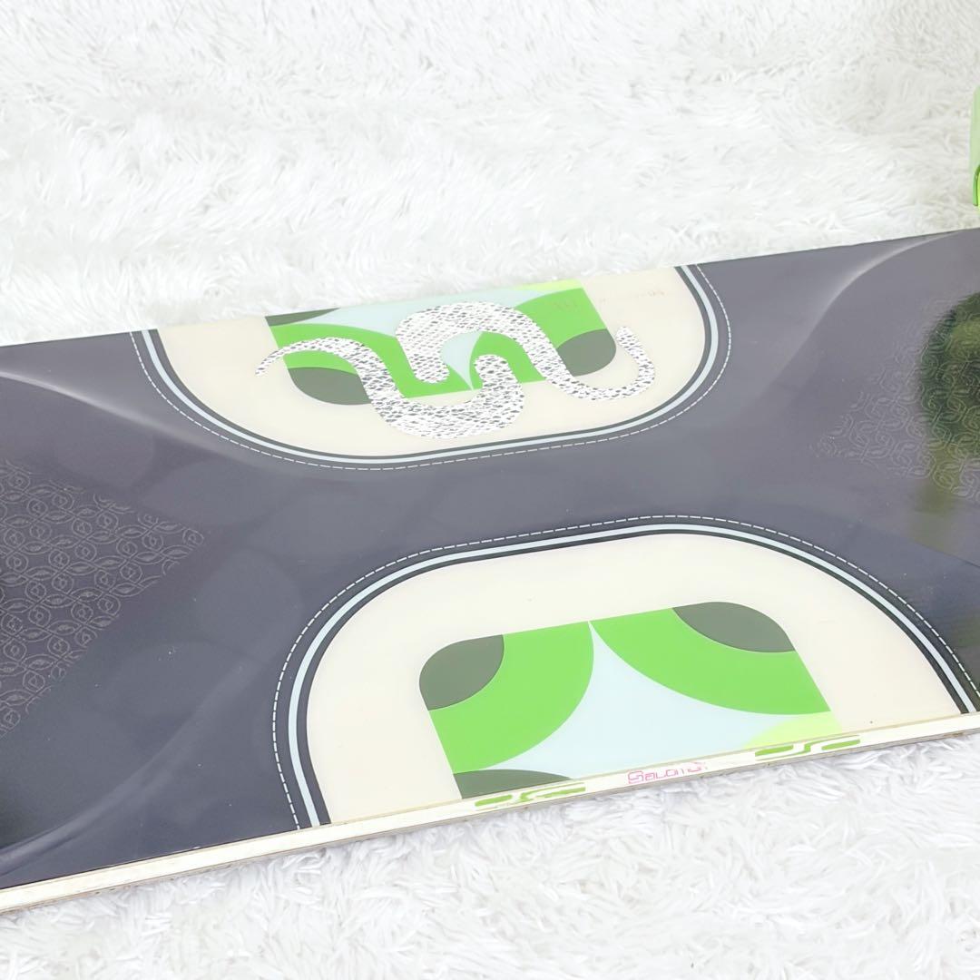 SALOMON サロモン スノーボード ビンディング付 グリーン×ブラック