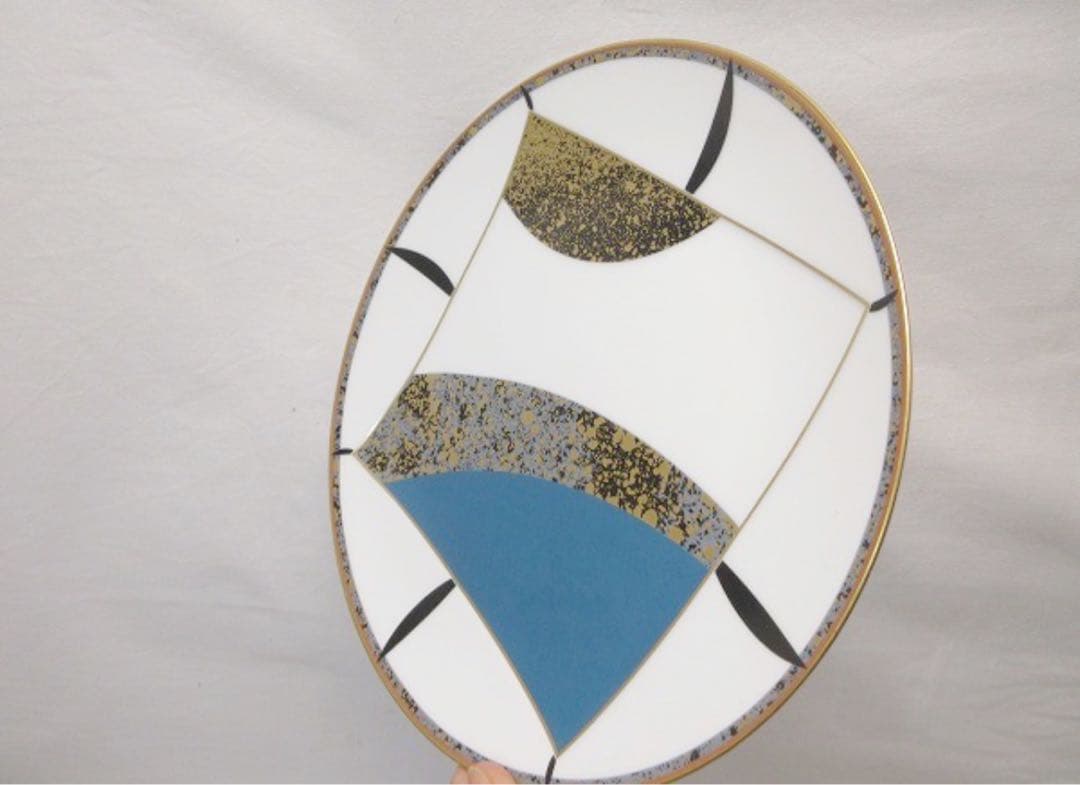 希少 洋食器 Noritake ノリタケ 金彩色絵 大皿6枚 中皿6枚 丸皿