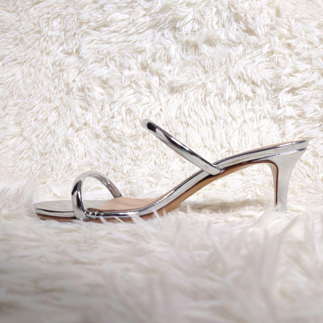 【新品】【FABIO RUSCONI】ファビオルスコーニ ミュール シルバー