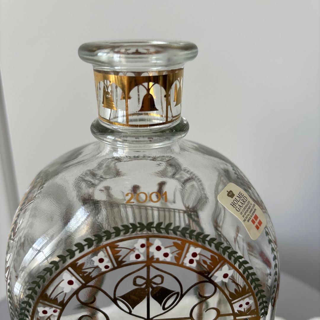 ホルムガード　Holmegaard 2001年　クリスマスボトル　エンジェル