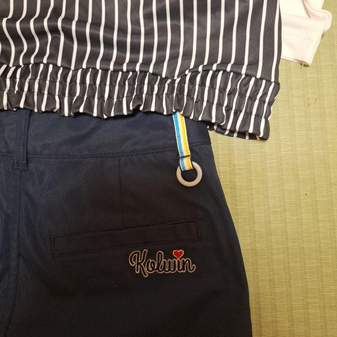 Kolwin ストライプジャケットとインナー、スカートセット　Mサイズ