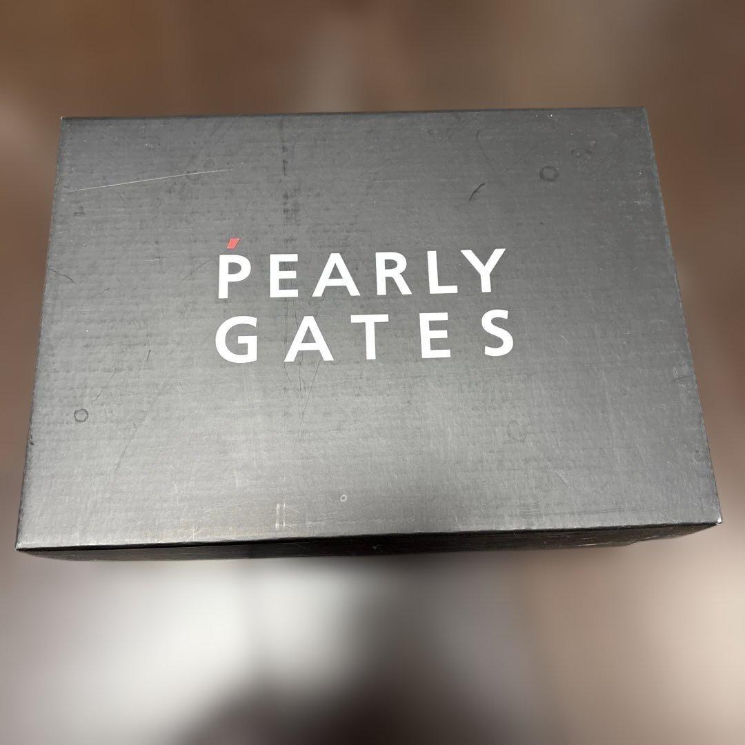 PEARLY GATES 黒 スニーカー 23.5cm
