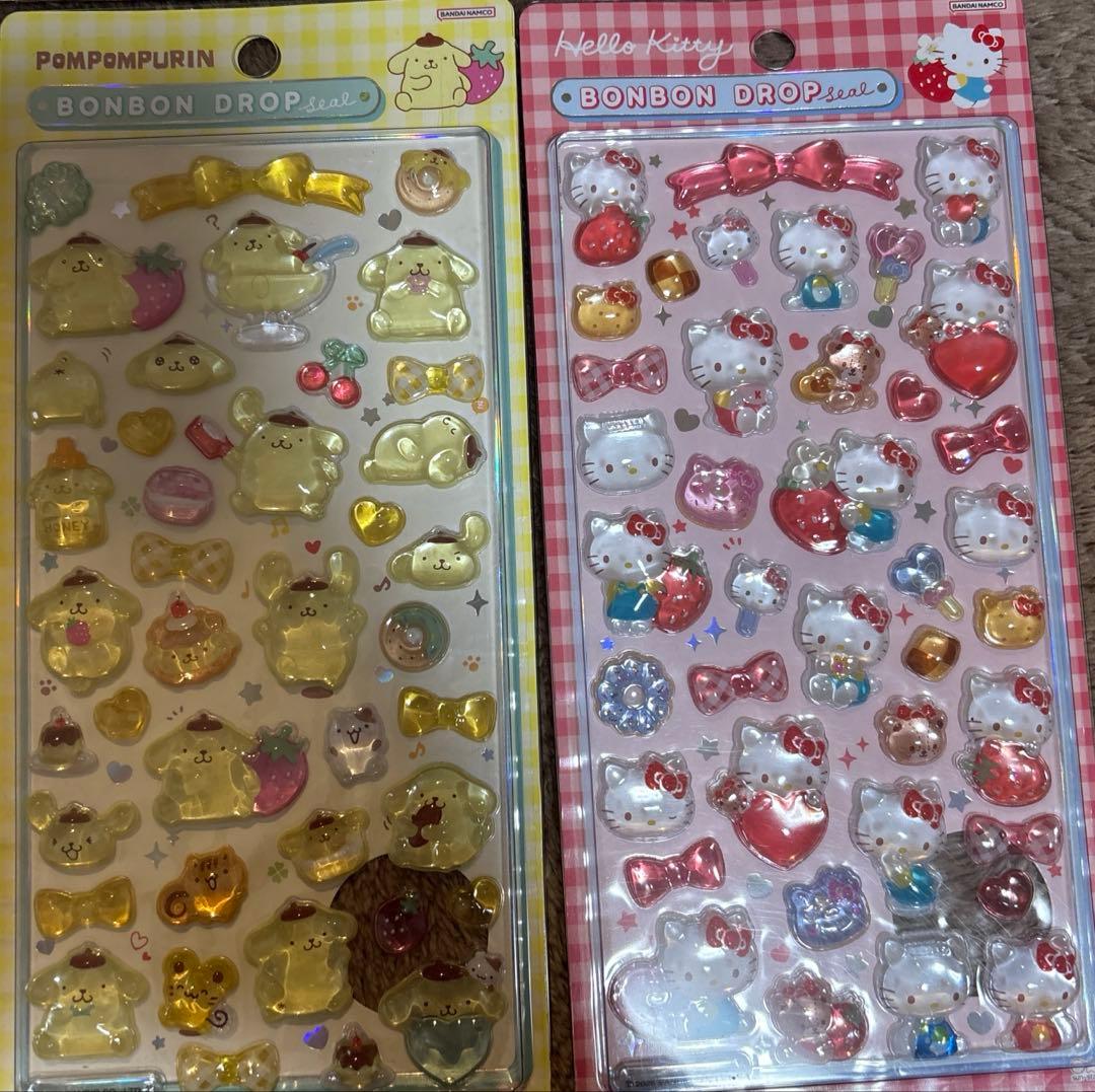 ボンボンドロップシール　サンリオ