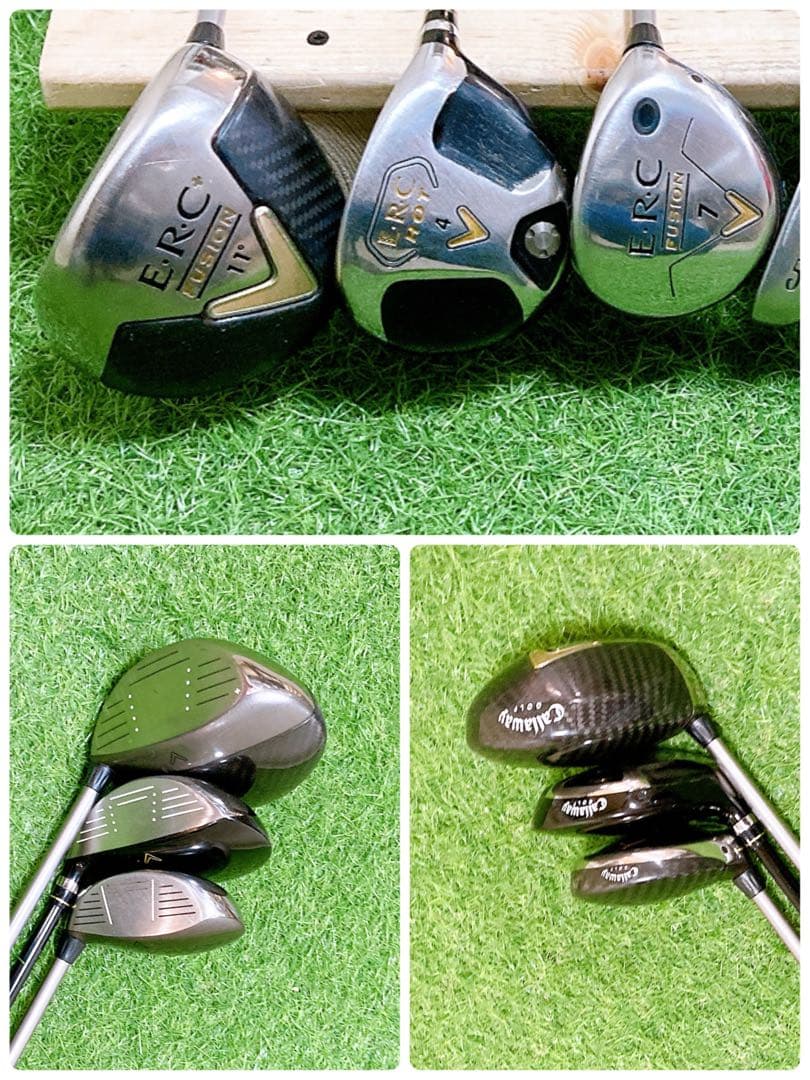 6 キャロウェイ　アディダス　初心者オススメ　ゴルフクラブ　レディースセット