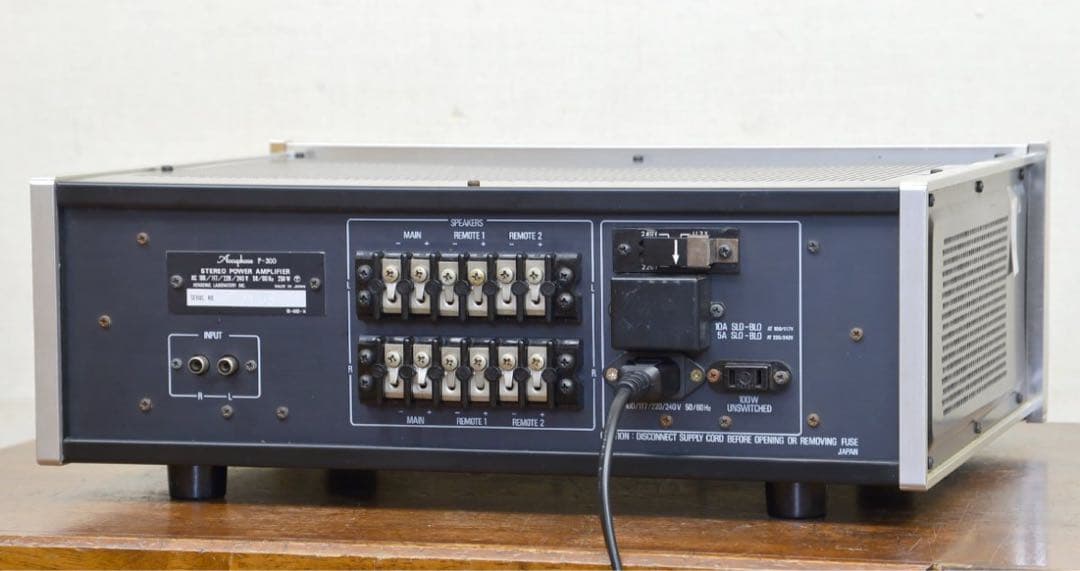 【動作確認済み】アキュフェーズ P-300 ステレオパワーアンプ 本体