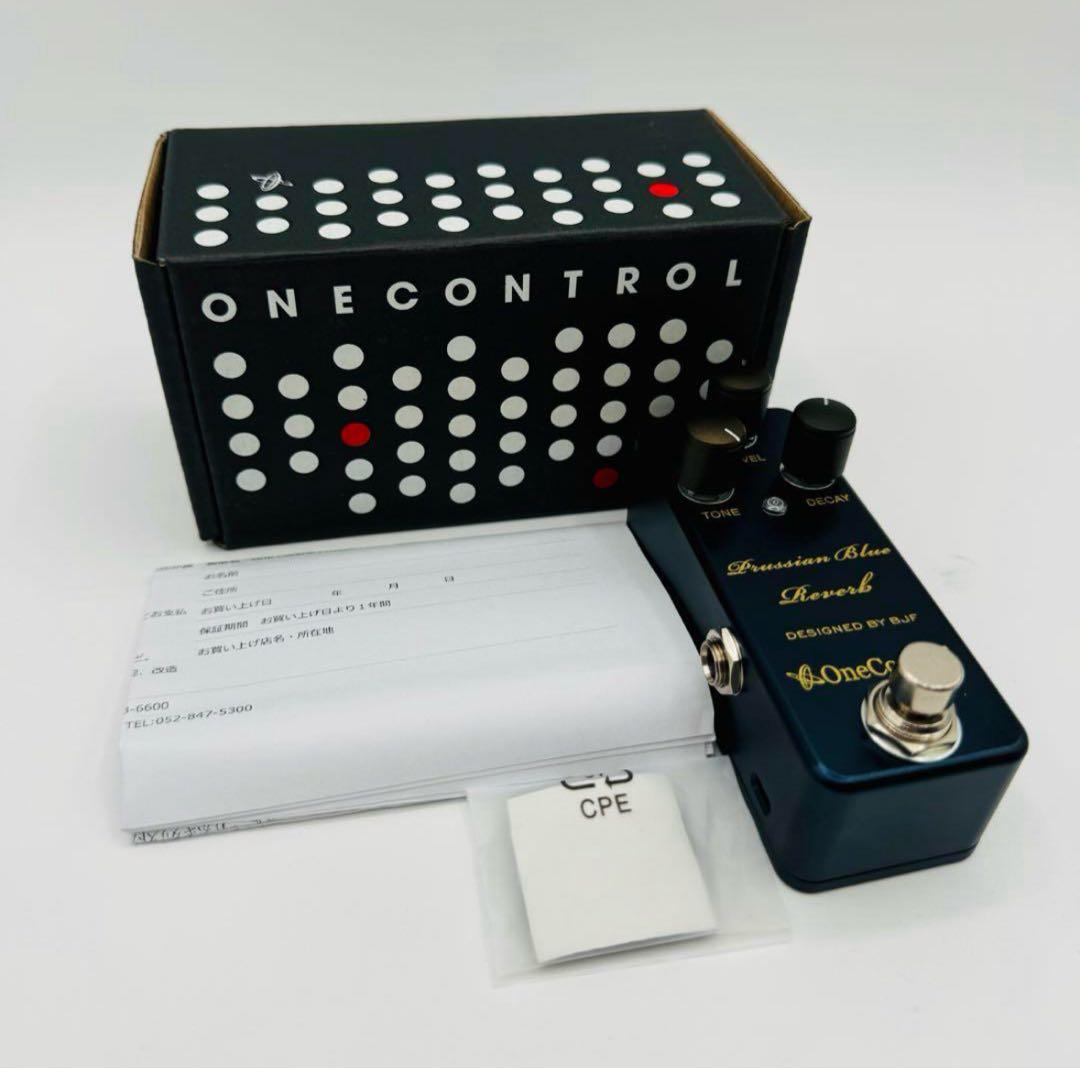 【希少】One Control prussian blue reverb