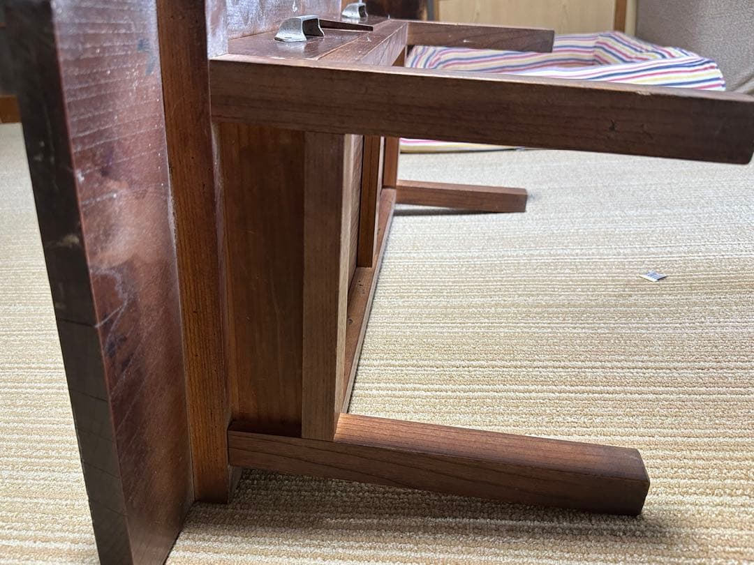 昭和レトロ・木製テーブル・アンティーク・ヴィンテージ・古家具　文机