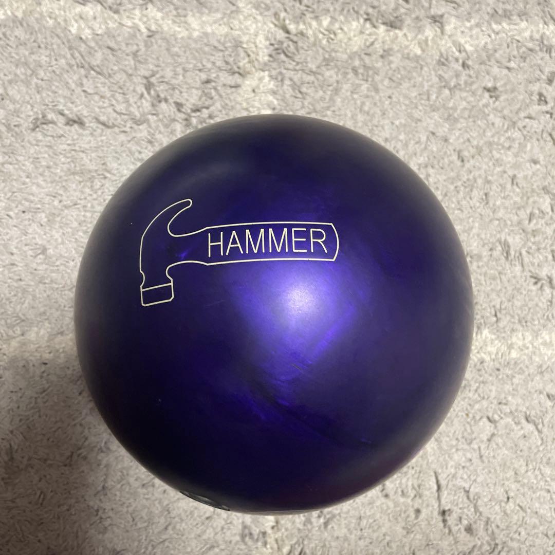 Hammer ボウリングボール パープルパールウレタン 15ポンド