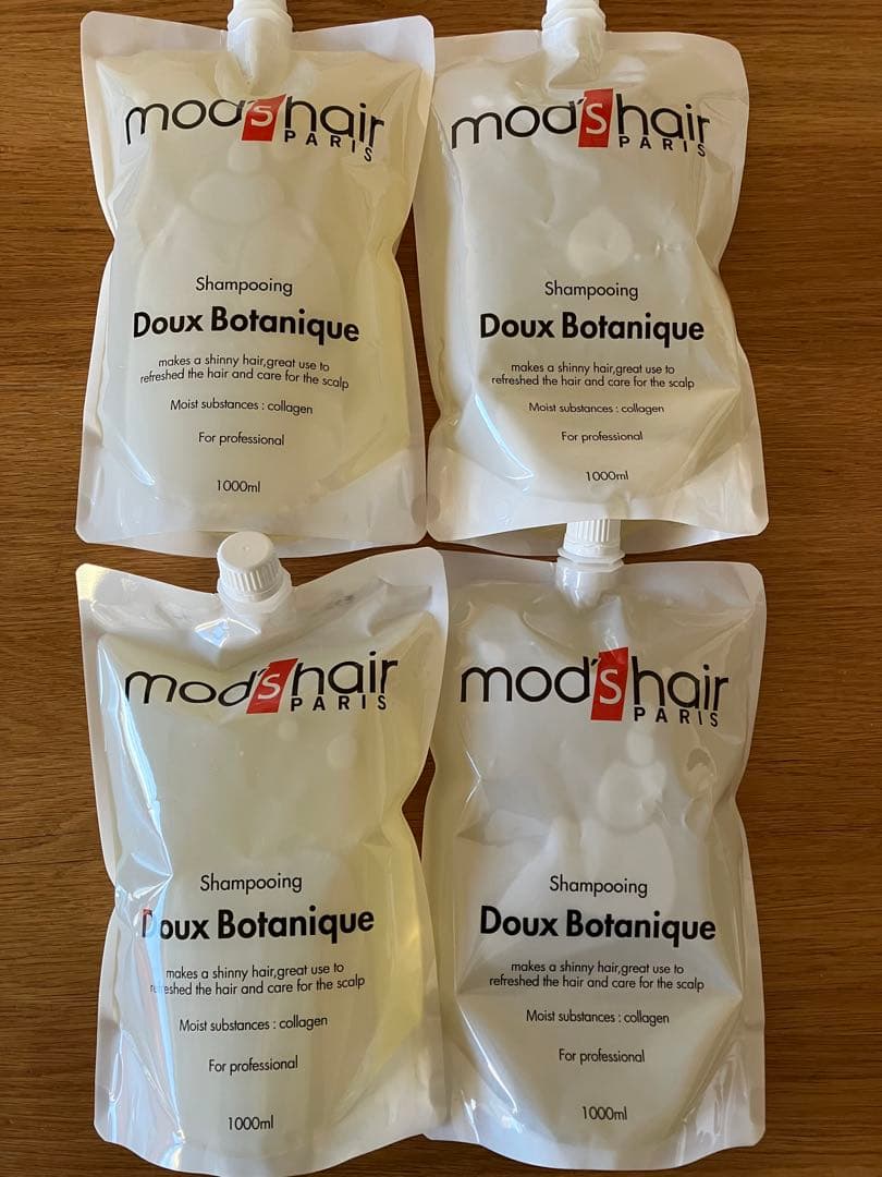 【新品未使用】モッズヘア ボタニークシャンプー1000ml 4個セット
