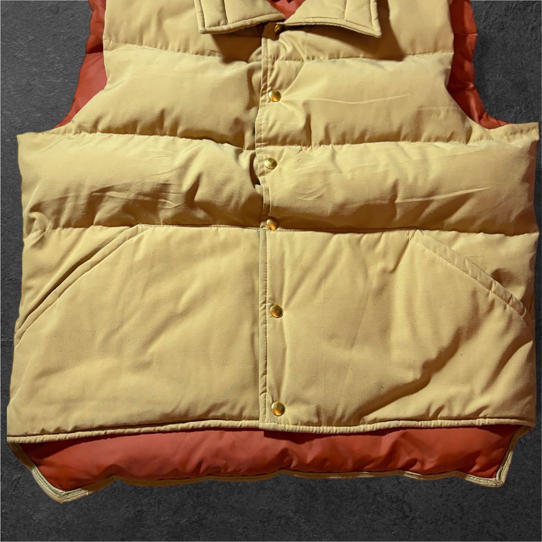 70s80WILLIAMBARRYダウンベストUSA製STRUGGLE GEAR