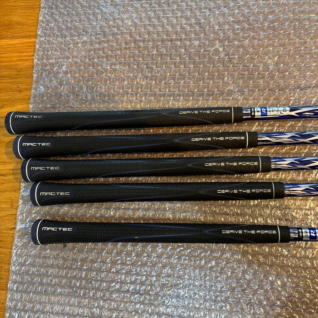 美品　マックレガー　MACTEC NV202 ドームアイアン5本セット