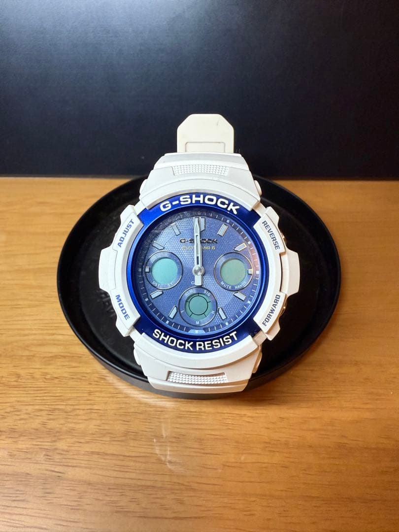 G-SHOCK AWG-M100SWB ホワイト/ ブルー