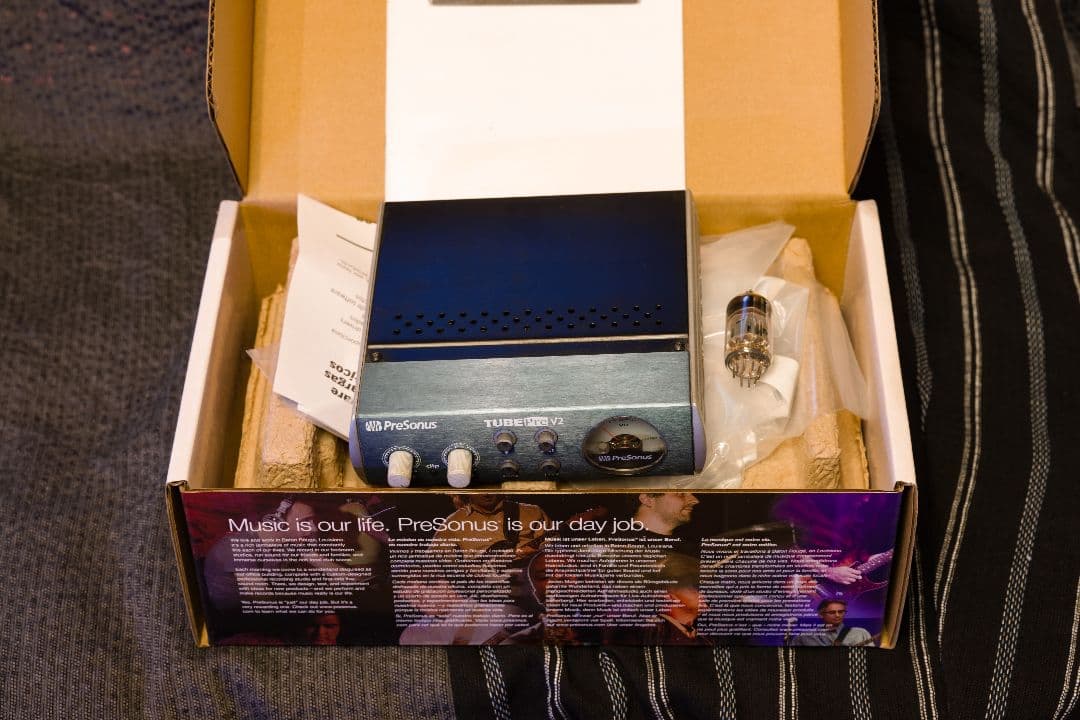 【8/6迄】PreSonus TUBEpre v2 マイクプリアンプ 【管換装】