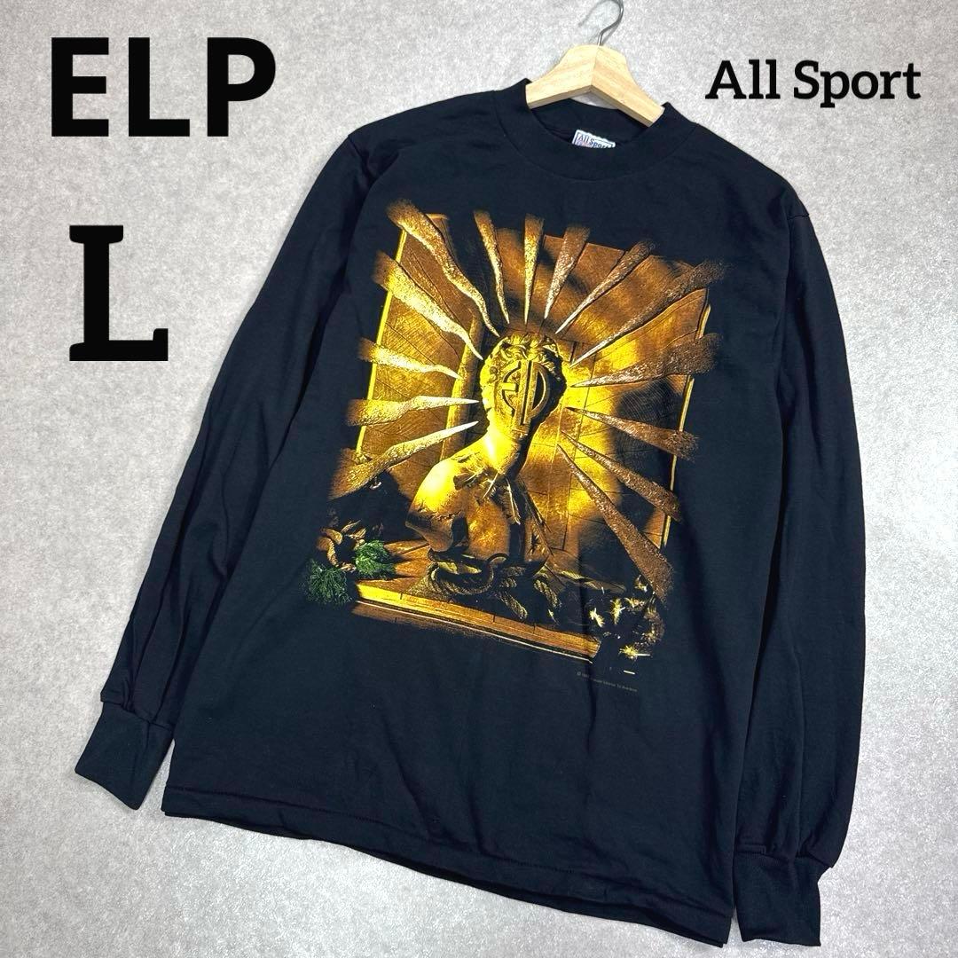 希少 ELP 90s ヴィンテージ バンドロングTシャツ ワールドツアー 当時物