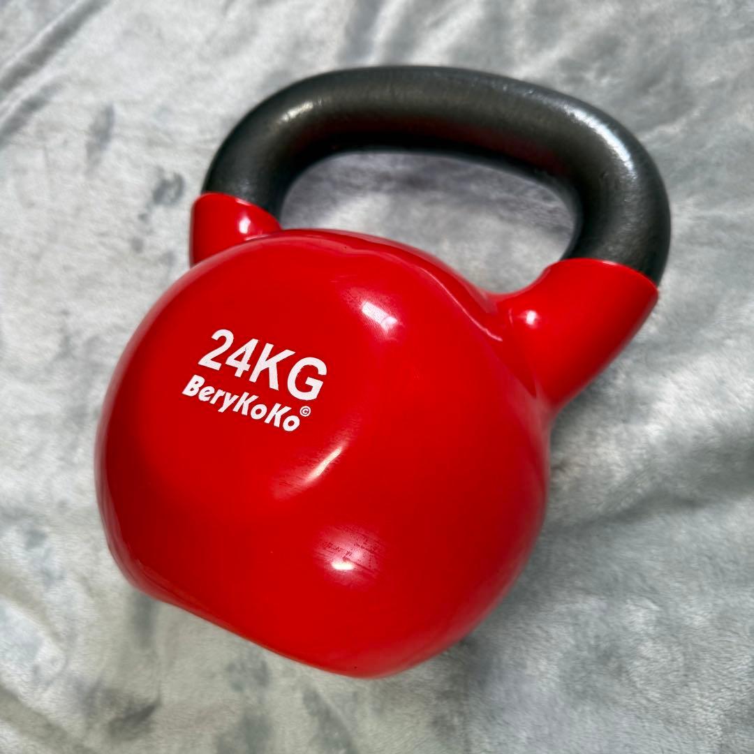 【極美品】Berykoko ケトルベル 24kg 赤【送料無料】