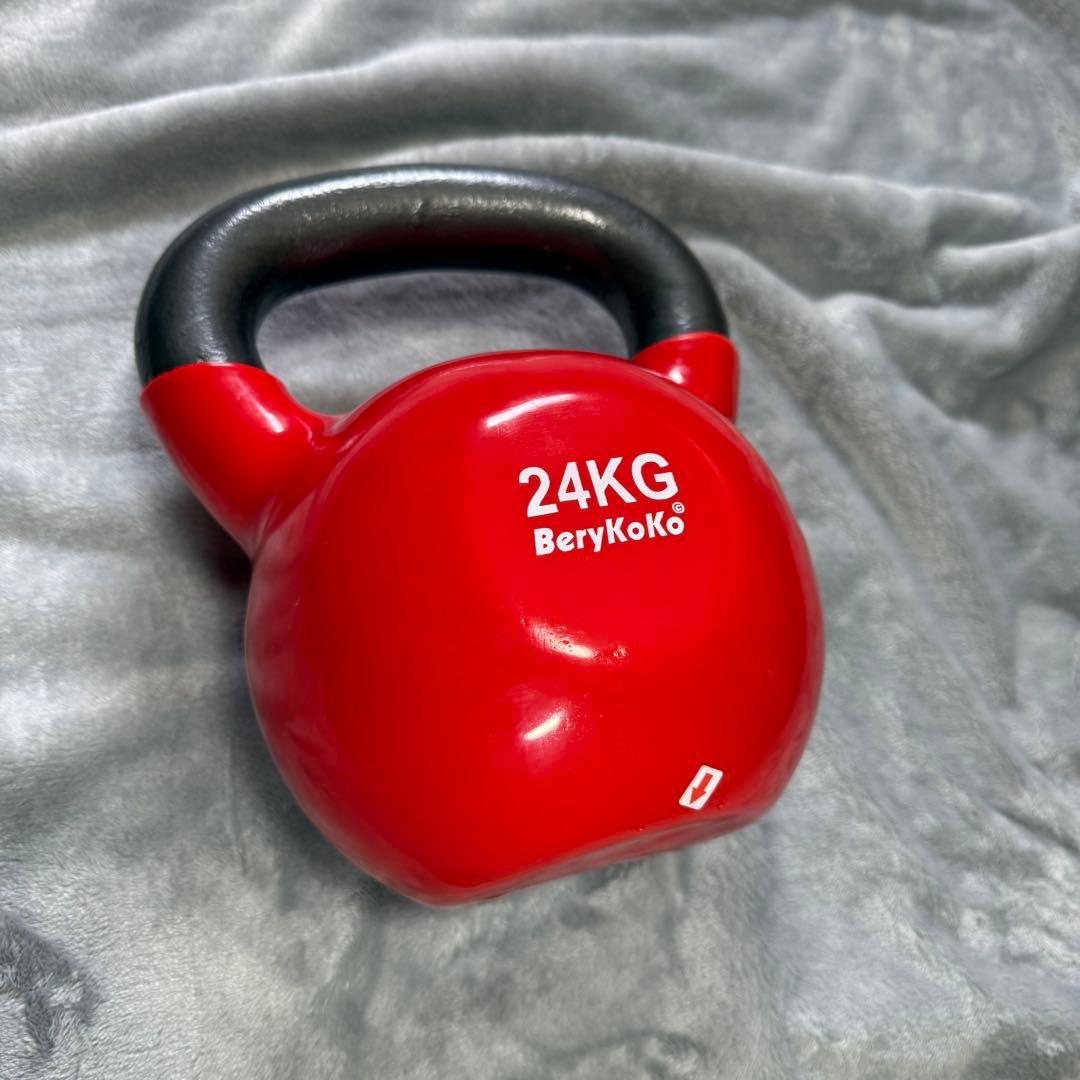 【極美品】Berykoko ケトルベル 24kg 赤【送料無料】