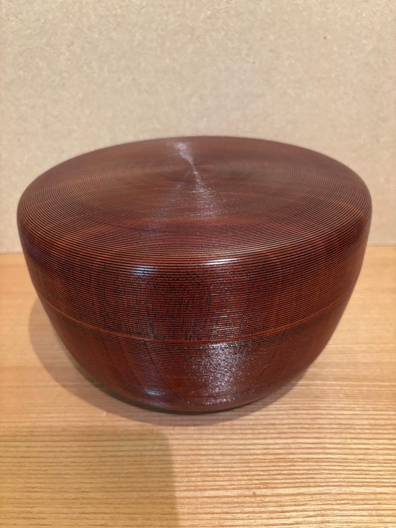 茶道具　ジキロ　欅木地
