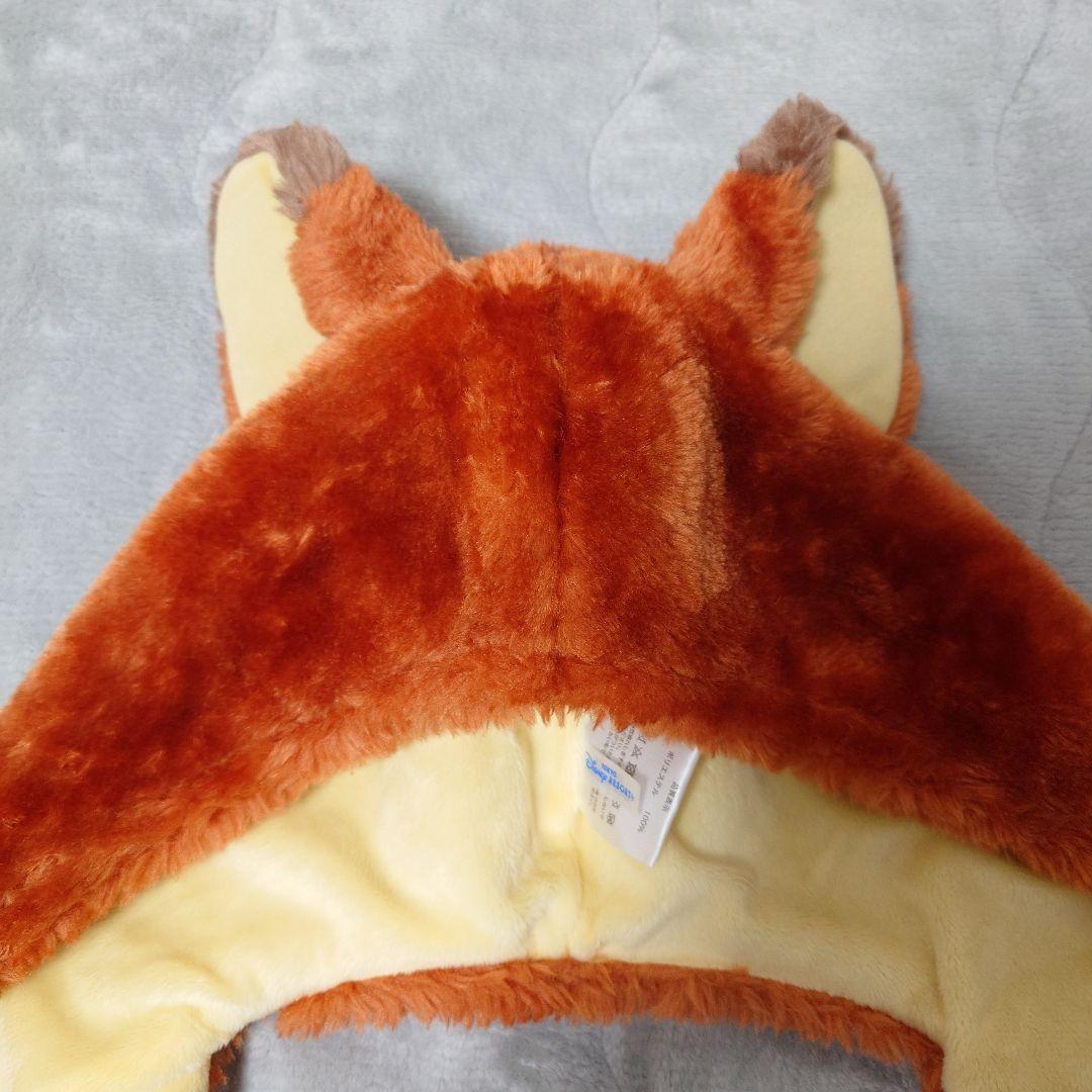 ディズニー　ズートピア　ニック　ジュディ　ファンキャップ　マフラー
