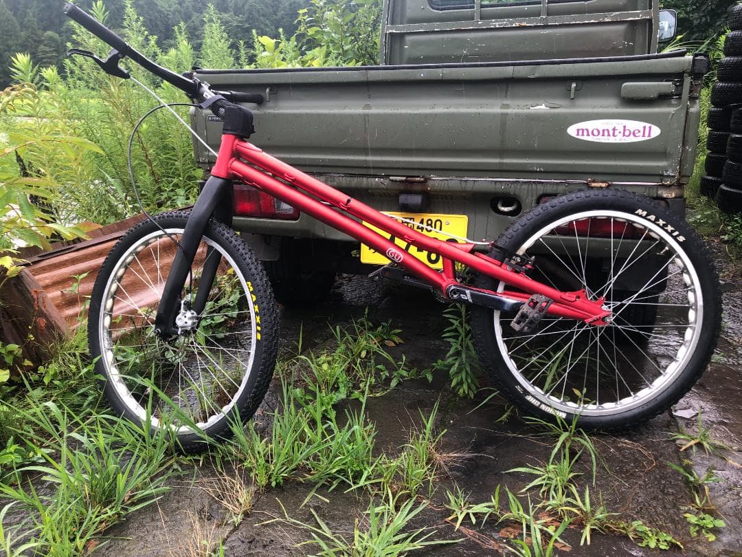 ☆日本人の体格に合う24インチ☆GU 24インチ トライアル自転車