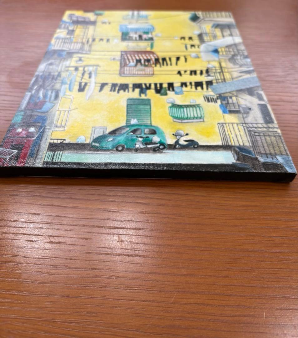 naples morning アクリル画