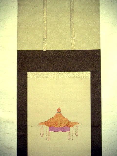 ♥大正時代　丹丘 龍潭 無道　弘法大師　掛け軸　人物　掛軸　骨董品