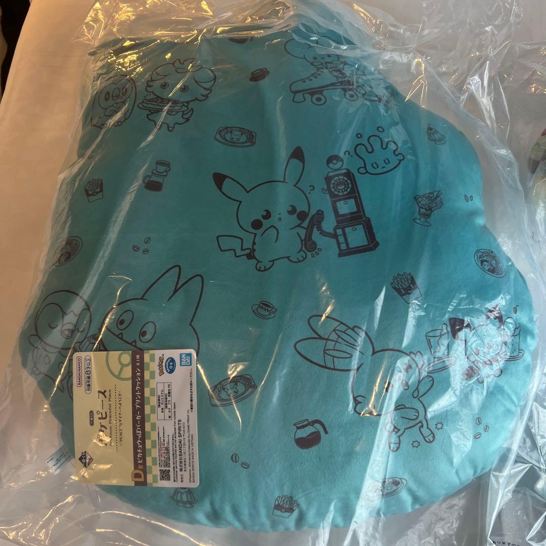 ポケピース 一番くじ D賞 クッション ラストワン賞 ポッチャマ その他計7点