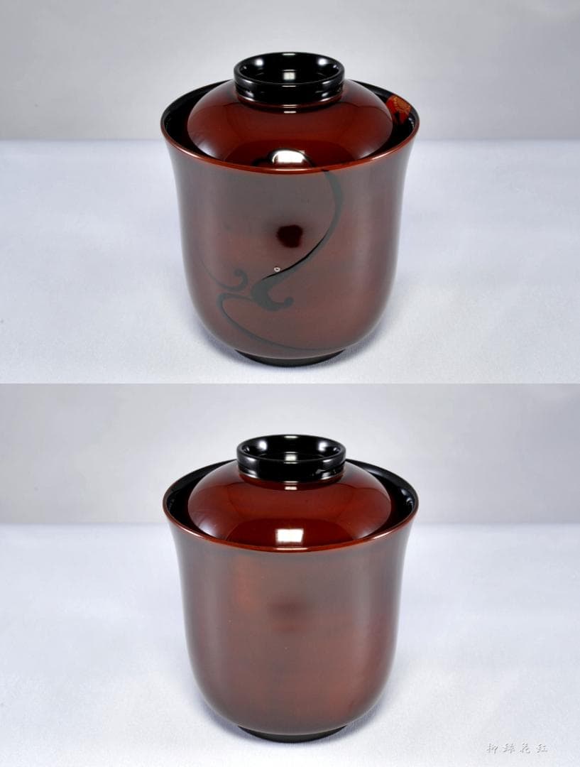 【Lemon】祥明 輪島塗 春秋蒔絵 箸洗 五 共箱 箱瀬淳一