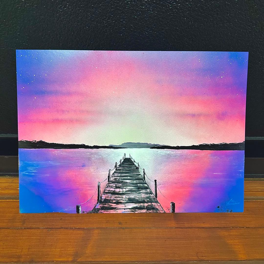 スプレーアートA3サイズ