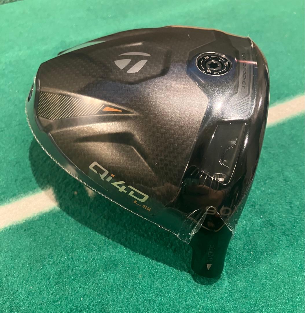 【新品】テーラーメイド Qi4D LS 9.0° ドライバーヘッド ヘッドカバ