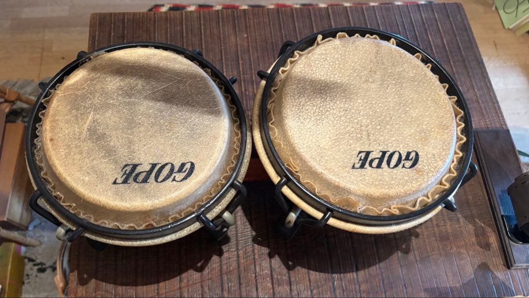 GOPE ボンゴ 木製 ダブルタイプ