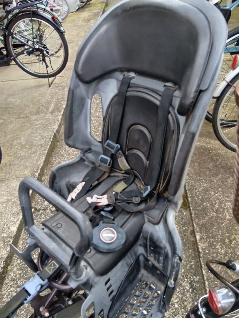 訳あり　電動アシスト自転車　パナソニック ギュットgutto3人乗り　こども２人