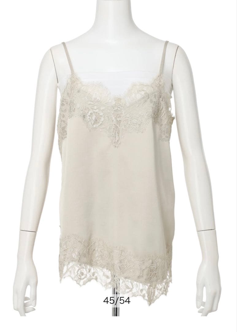 アルページュストーリー　レースサテンキャミ