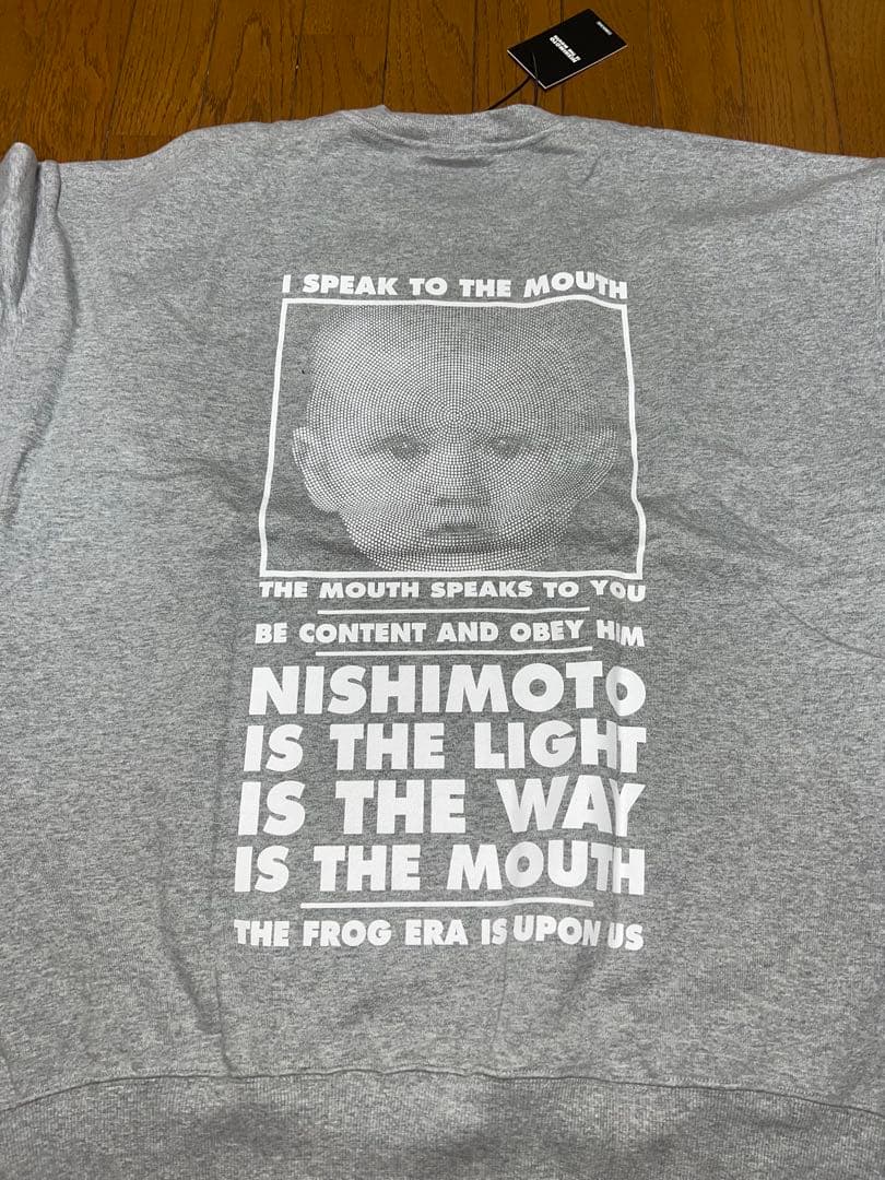 NISHIMOTO IS THE MOUTH L14CNスウェット XL