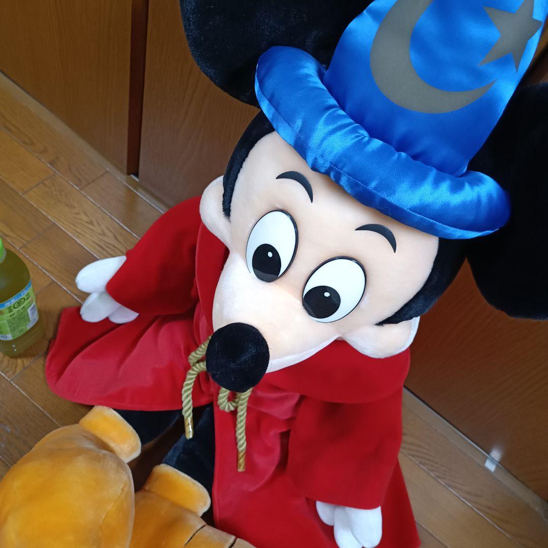 【近日処分】　ミッキーマウス 特大 サイズ ぬいぐるみ レトロ