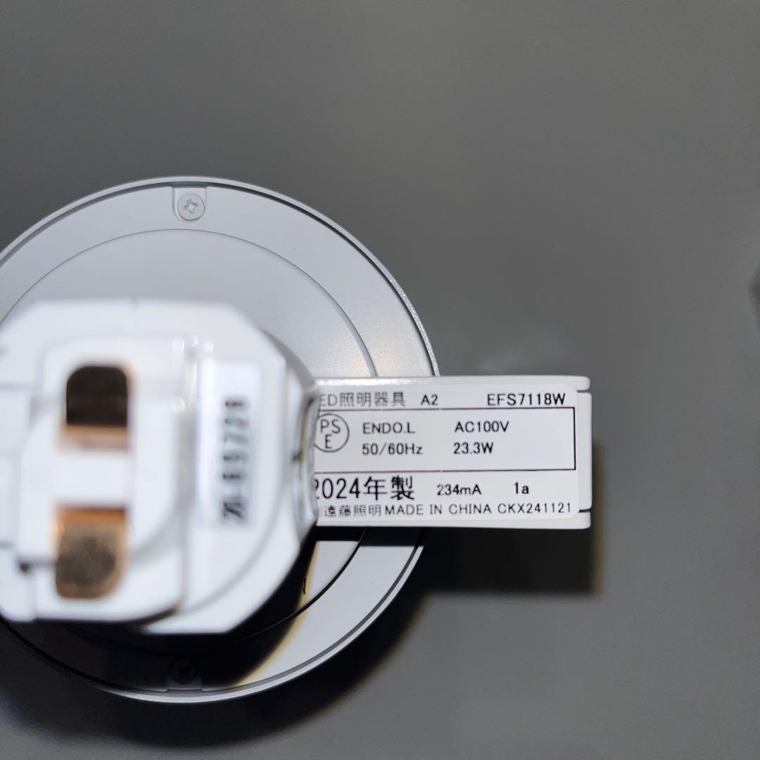 ENDO EFS7118W スポットライト ホワイト②