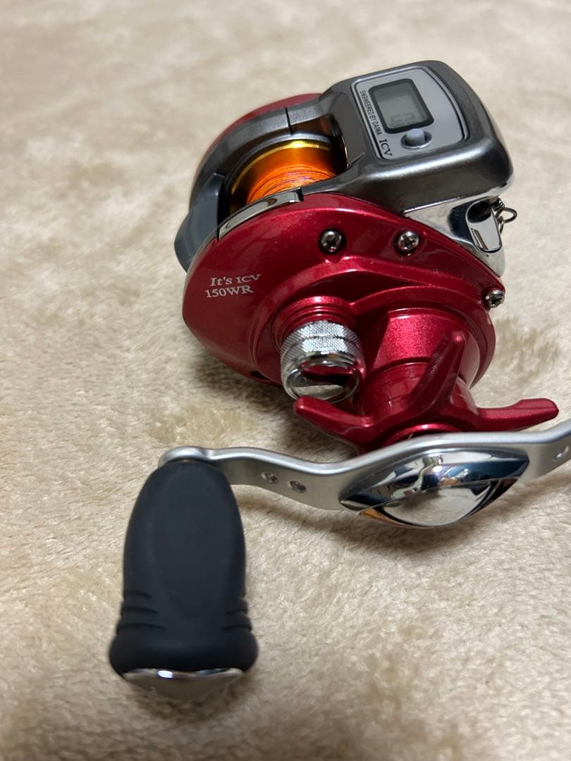 ダイワ　　ＩＴ‘Ｓ　ＩＣＶ　１５０ＷＲ　カウンター付き　小型両軸リール　船小物