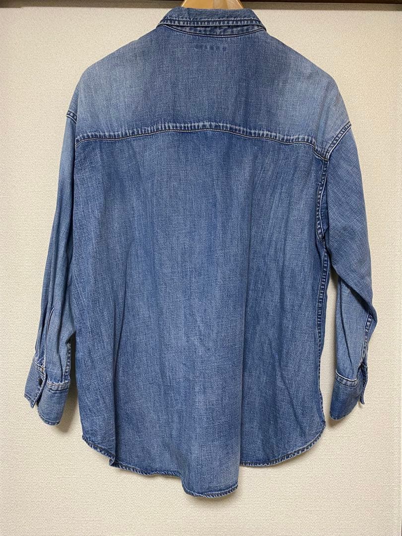 ジャーナルスタンダード　ライトオンスデニムシャツ　2024 ゆったりサイズ