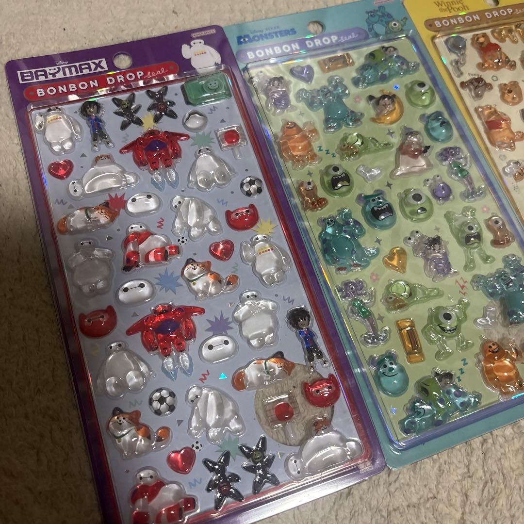 ディズニー　ボンボンドロップシール 正規品