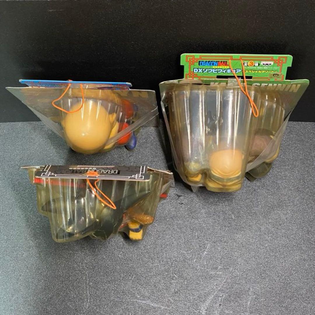 全３種 未開封 悟空 クリリン 亀仙人 DXソフビフィギュア スペシャルアソート