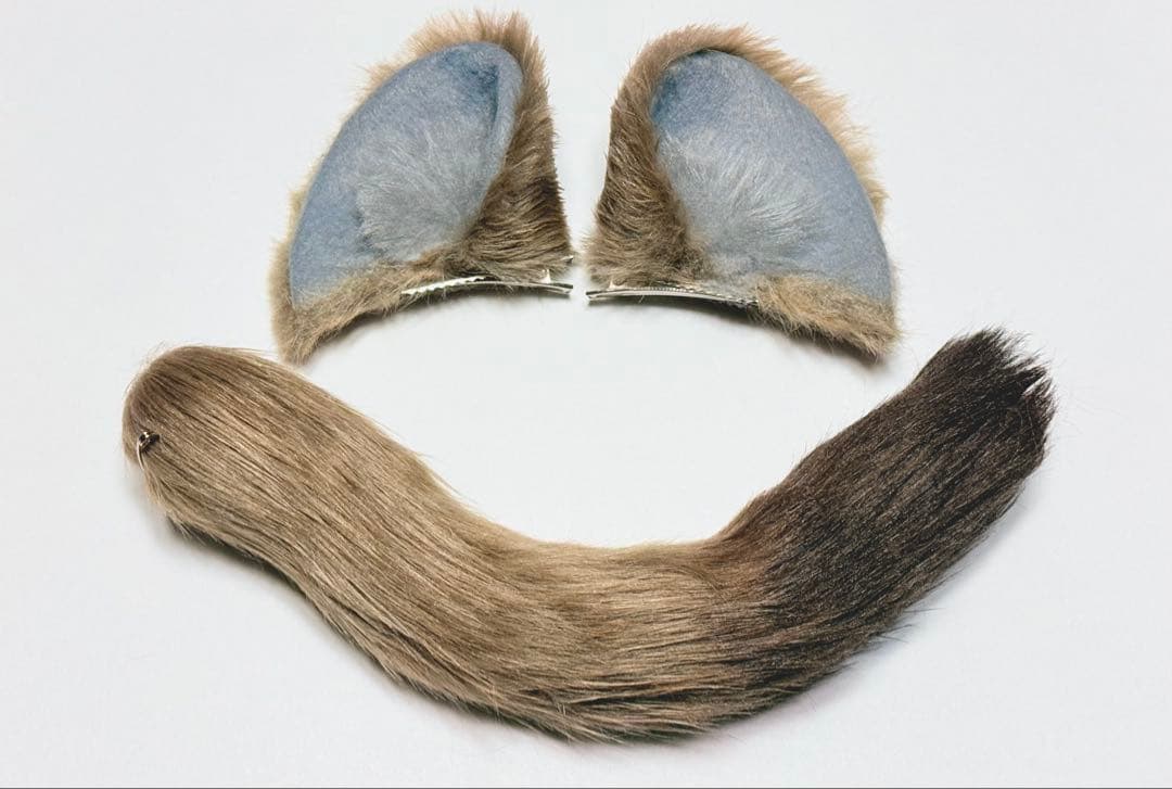 ㉔ ラギー・ブッチ 耳 尻尾 獣耳 コスプレ ツイステ ケモ耳 即納品