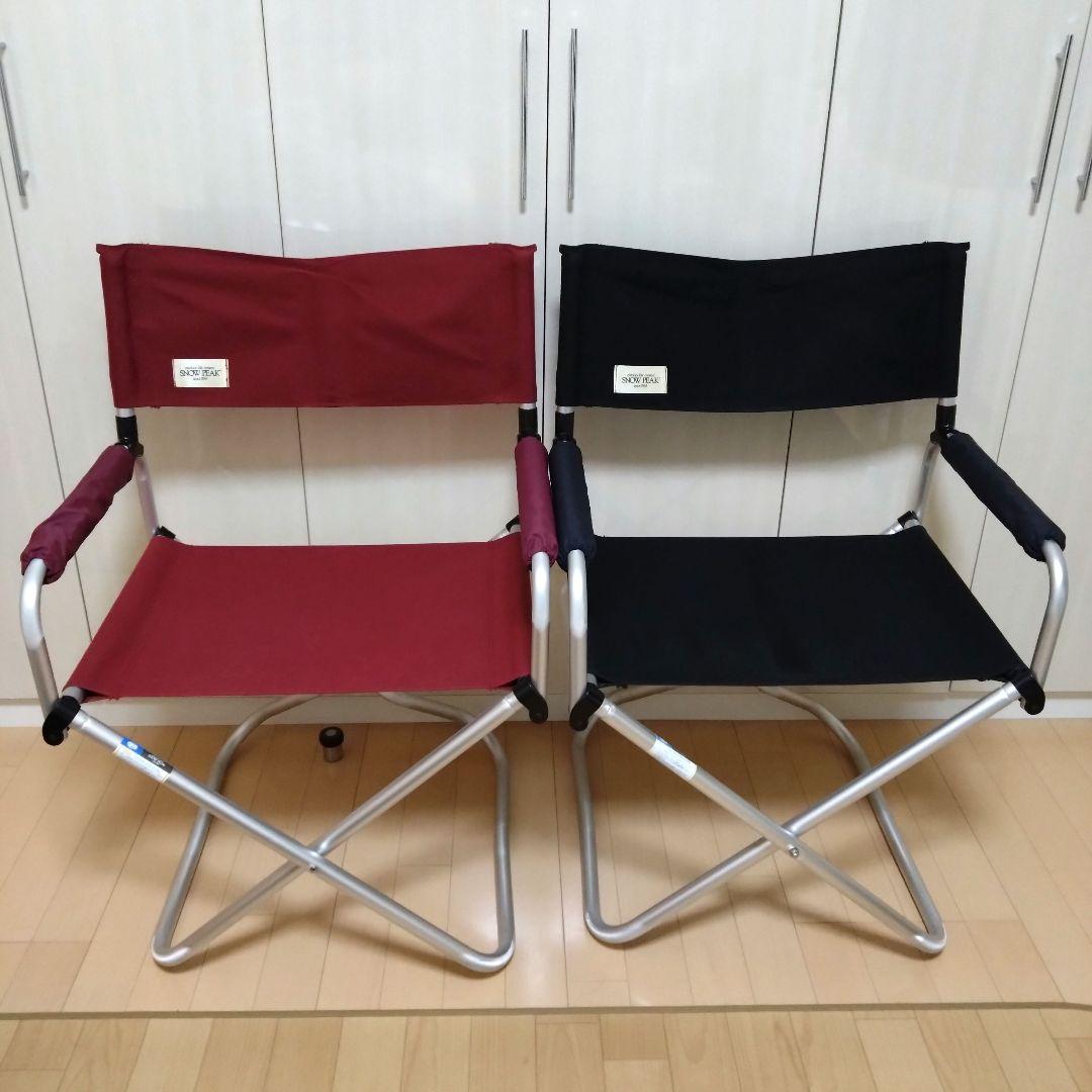 スノーピーク　フォールディングチェア　折りたたみイス　 PEAK 旧ロゴ