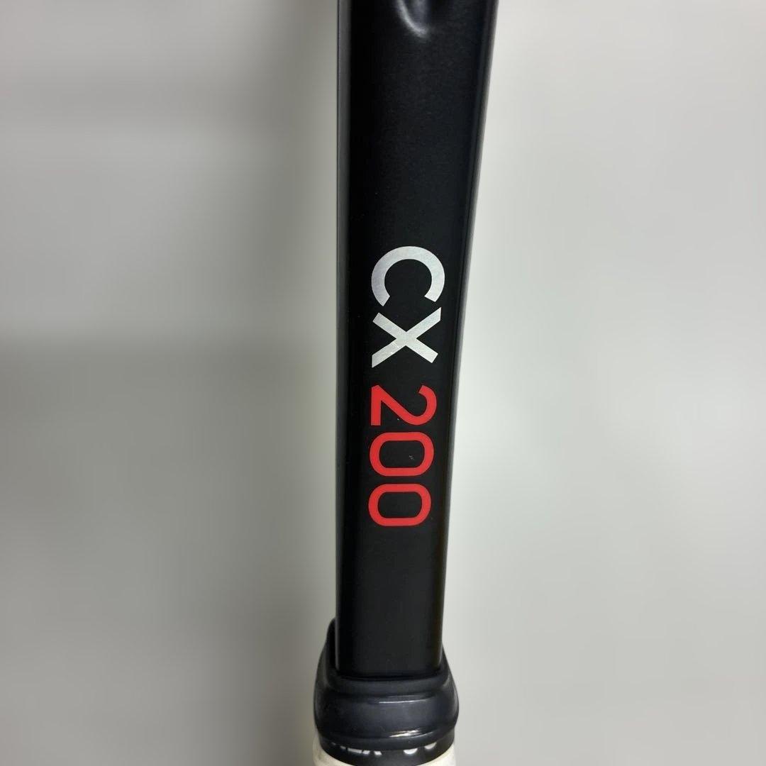 CX 200 テニスラケット 黒/赤