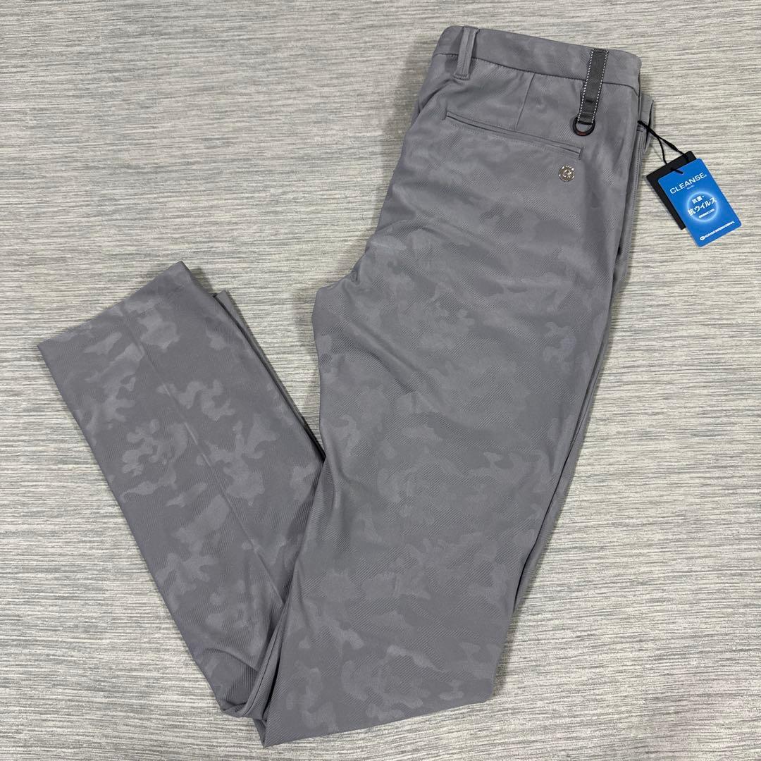 新品　BRIEFING GOLF カモ柄総柄　メンズ　パンツ　 L