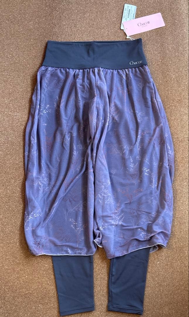 新品未使用　チャコット　chacott ヨガパンツ　シースルー　ヨガ　ピラティス