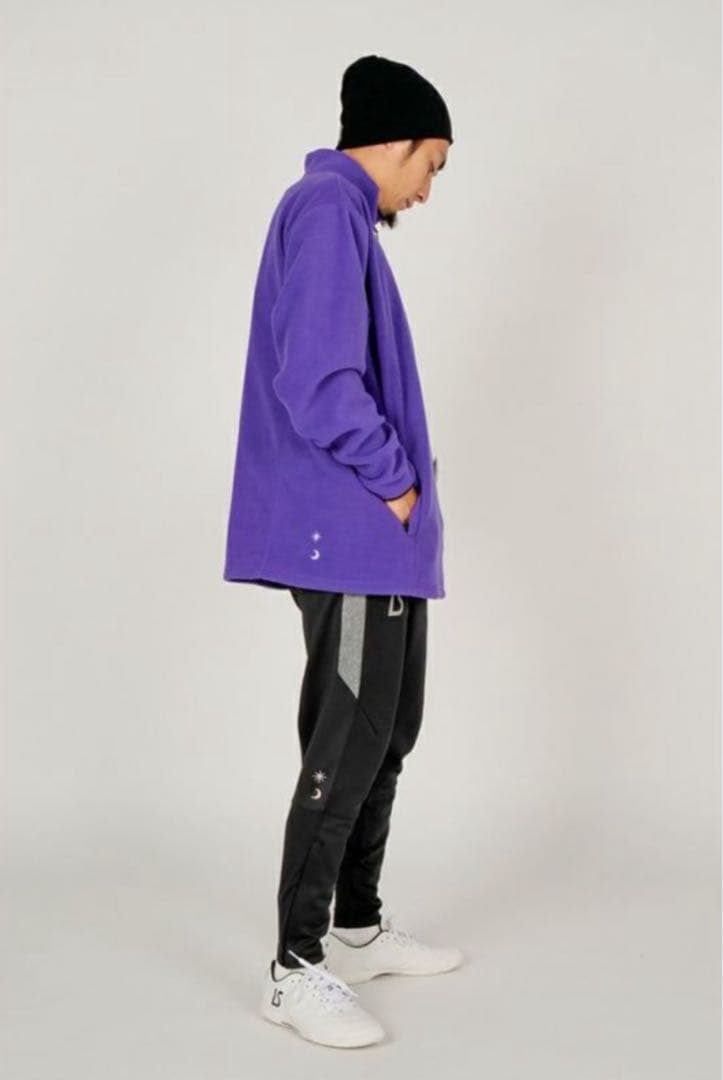 ルースイソンブラ　FLEECE HALFZIP TOP