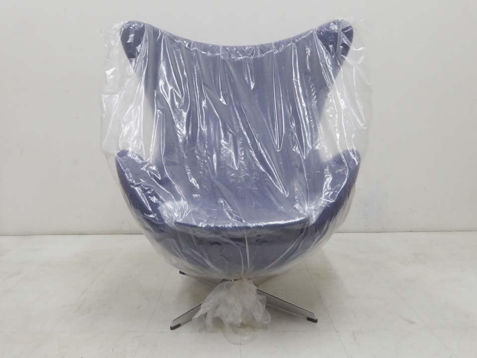 新品未使用品 正規品■フリッツハンセン■定価116万円 エッグチェア ネイビー